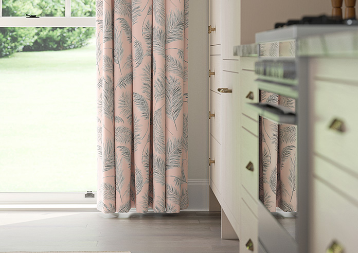 Pampas Grass, Sorbet - Made to Measure Curtain - Image 5